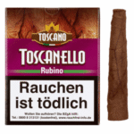 Toscanello Rubino (Tarçın & Elma) – 50 Adet Küçük Puro - Görsel 2