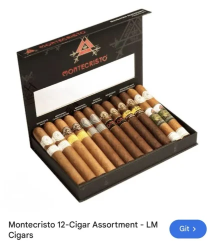 Montecristo Assortment 12’li En Seçkin Karışık Puro Tadımları